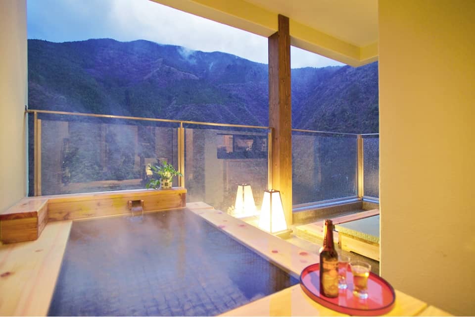 Room with Private Open-air Bath and Footbath